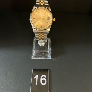 Women’s Triangl Gold and Silver Luxury Watch